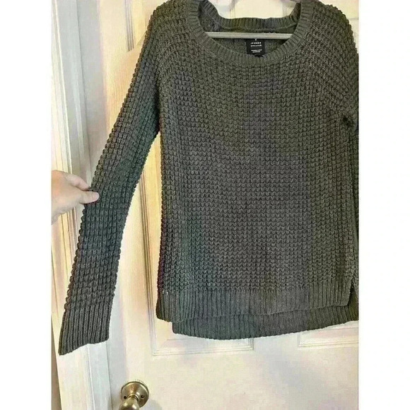 American Eagle Knit Jegging Sweater Gray Large Size M - Picture 2 of 4